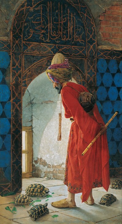 Le dresseur de tortues - Osman Hamdi Bey